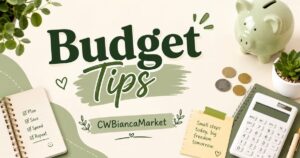 Budget Tips CWBiancaMarket